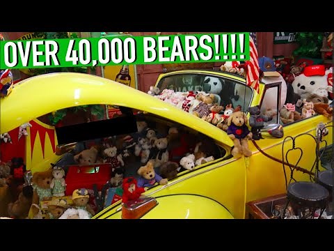 Over 40,000 Bears In Branson Missouri | Largest Boyd Bear Collection From A SINGLE Collector