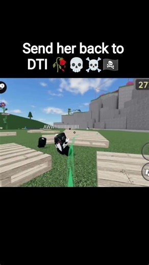 Send her back to DTI #roblox #Flingthingsandpeople#ftap #fullscript