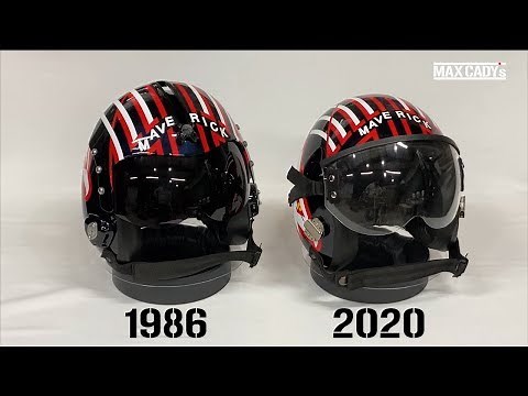 トップガン･マーヴェリック フライト･ヘルメット 1986 & 2020 by MAX CADY