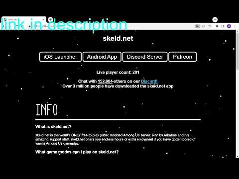 How to download skeld net on PC :windows 7,8,10 LINK IN DESCRIPTION