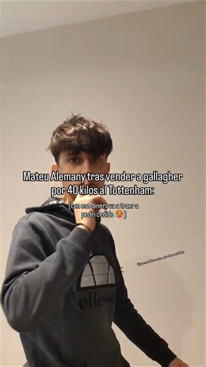 POV:MATEU ALEMANY TRAS VENDER A GALLAGHER ⚽#shorts #futbol