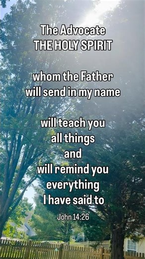 John 14:26 🕊️ The Helper is near 🕊️