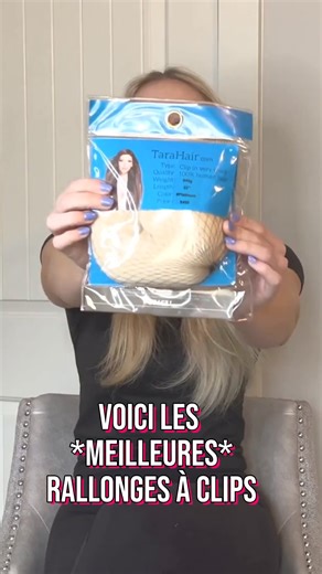 Tara Hair™ extensions à clips sont la meilleure marque d'extensions de cheveux! ✨ Transformez votre look facilement avec la meilleure marque, vendue exclusivement sur https://mesrallonges.com. 💁‍♀️ Économisez 10% avec le code super10! 🌟 Profitez de la livraison gratuite, des retours gratuits, des prix abordables, et achetez dans la boutique d'extensions de cheveux la plus évaluée en Amérique du Nord. #TaraHair #ExtensionsÀClips #MesRallonges | Mes Rallonges