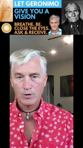 GET A VISION (OR ANSWERS) FROM GERONIMO ❤️ ALLOW ASK RECEIVE ⭐ CLOSE EYES/ HIT PAUSE. GREAT COACH