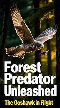 Goshawk: The Fearless Forest Hunter in Flight | Wildlife Animals Documentary