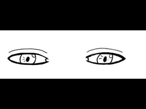Blinking Eyes Animation Practice | Learning 2D Animation in Krita