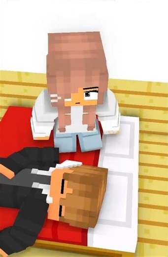 ″Wakey Wakey″ Meme - Minecraft Animation│LINNEA & TOBIN🤍#shorts