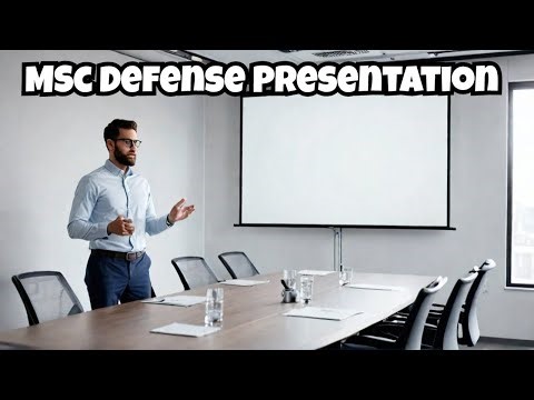 How to prepare PPT for a successful MSc Defense Presentation|@amsayawgenet