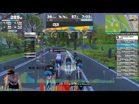 Club Ladder OTR Swagger vs Fury Rhino on Park Perimeter Loop