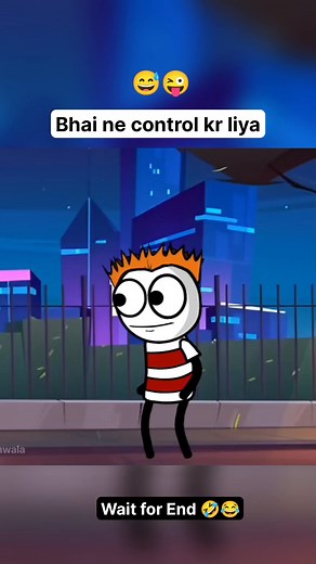 Bahi ne control kr liya 🤣 . . . Please 🙏 Like 👍 Share ❤️ Comment and follow . #girlfriend #saying #iloveyou #liking #2d #lovers #couples #joke #funnyvideo #comedy #funny #cartoon #twist #2danimation #animation | Cartoon Wala