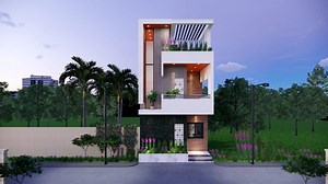 Small Space House Design 16x20 Feet || 2BHK House Design || 320 sqft || 35 Gaj || Walkthrough 2021 - KK Home Design