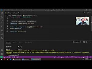 PASCO + Python: Reading Measurements from a Sensor