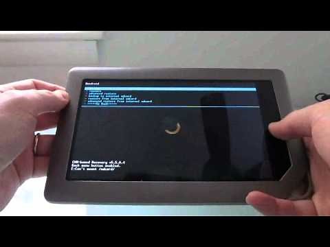 How to install ClockworkMod Recovery on the NOOK Tablet