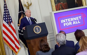 WATCH: Biden announces $42.5 billion plan to expand high-speed internet to communities with no or slow service