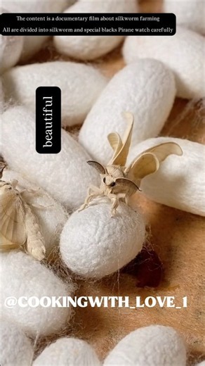 How Silkworms Make Silk 🐛🧵✨ #viral #traditional #silkworms