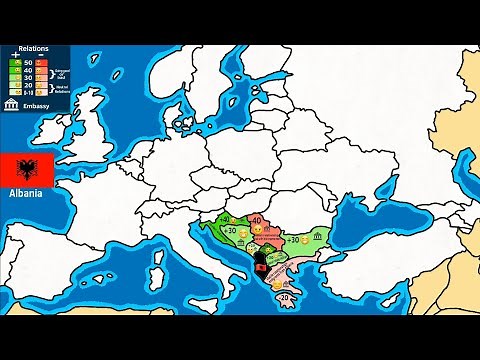 Relations between Albania and the world🇦🇱🗺