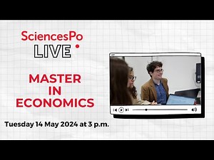 Sciences Po LIVE - Master In Economics