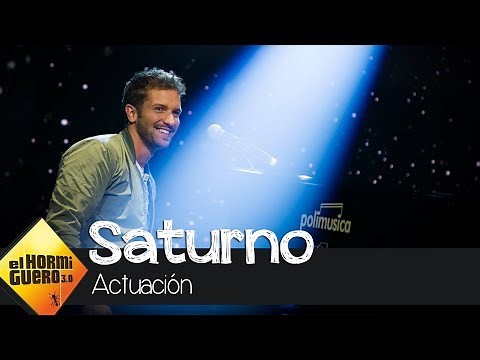 Pablo Alborán canta 'Saturno' para todo el público - El Hormiguero 3.0
