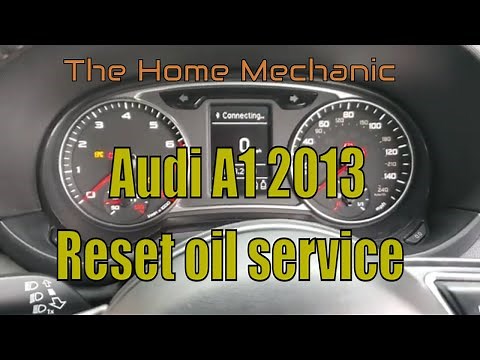 Audi A1 oil light reset and the only way how to reset the service light
