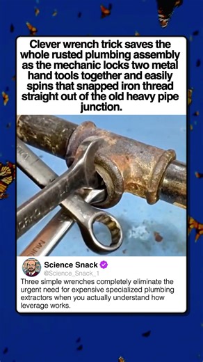 OLD SCHOOL PLUMBING REPAIR HACK