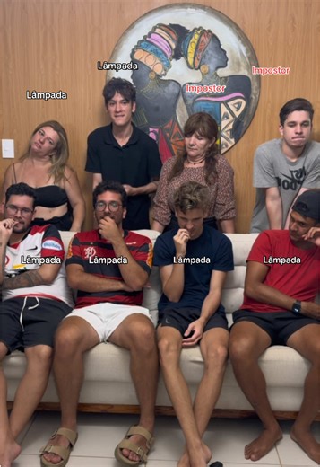 Essa minha carreira de impostor vai me levar pro mau caminho… @BAM! - Imposter & Party Games @marilenelopescarneirol @Daniel Sales- Cidade Dorme @Thales Vieira @Vitinho @Milena L. C. Sales @Felipe Senna @Gabriel Sales