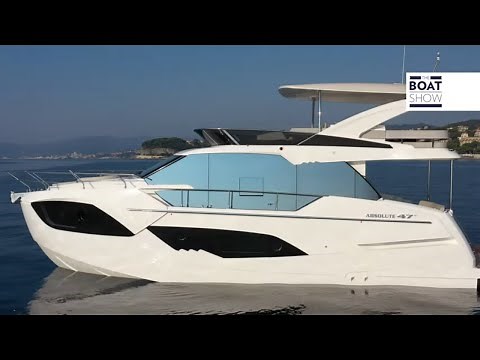 ABSOLUTE 47 FLY - Exclusive Review Motor Yacht - The Boat Show