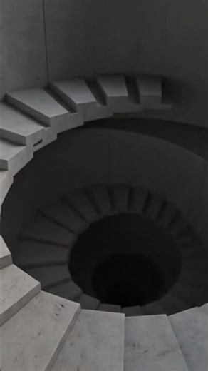 A Staircase Inside an Apple 🍎🏛️ | Architectural Slice