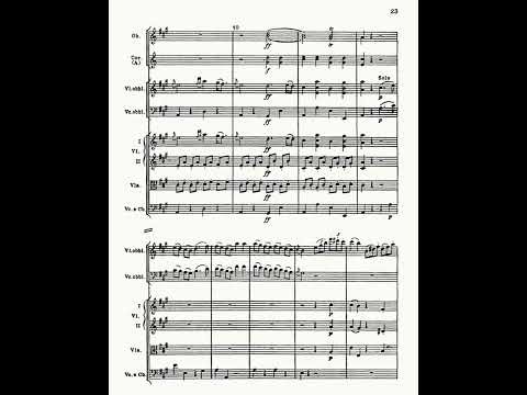 Johann Christian Bach: Symphonie concertante in A Major, W. C34 with score
