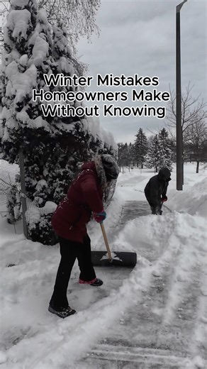 Winter Mistakes Homeowners Make Without Knowing | Shorts
