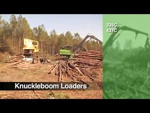Knuckleboom Loader John Deere 335C and 437C