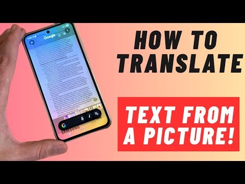 How to TRANSLATE TEXT From a Picture on Samsung Galaxy