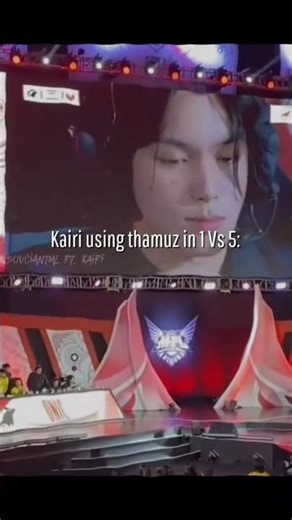 Kairi Genius in 1 Vs 5 Thamuz buy and sell🔥🤯 #kairirayosdelsol #gaming #fyp #MLBBM7 #MLBB