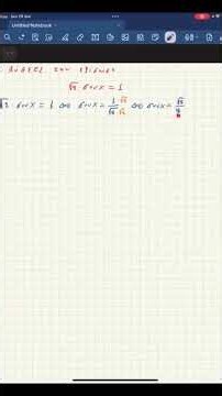 Βασική τριγωνομετρική εξίσωση #επιστήμη #quiz #facts #foryou #maths