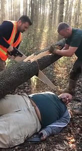 A man stuck in the tree but rescue team save him. This video is created with AI for entertainment purposes | Story Time