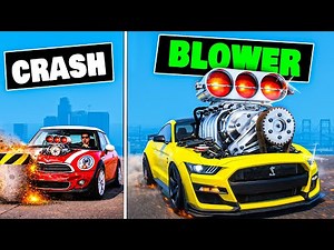 Every Time I Crash, The Supercharger Gets Bigger in GTA 5