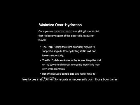 6 React Server Component Performance Pitfalls in Next.js
