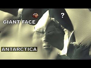 GIANT FACE Found in ANTARCTICA - Alien or Hanuman ? ArtAlienTV