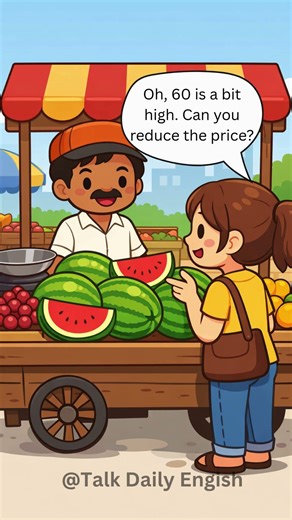 Talking to a Street Vendor | Easy English Conversation for Beginners #easyenglisheveryday #english