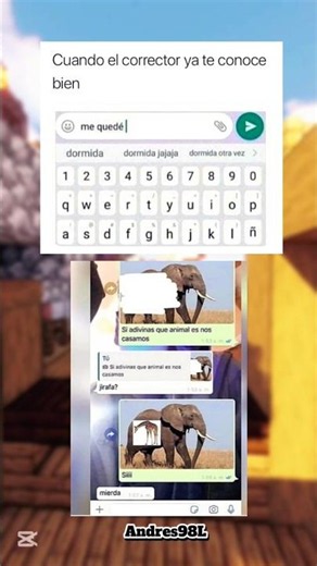 cuando el autocorrector te conoce