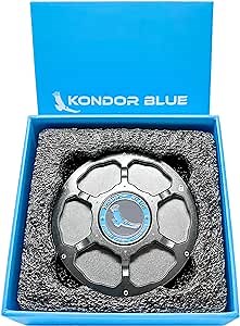 KONDOR BLUE | EF Cine Mount Compatible with Canon | Metal Body Cap for Camera Lens Port | Protect Sensor and Port from Dust and Scratches | Low-Profile, Heavy-Duty | Gray