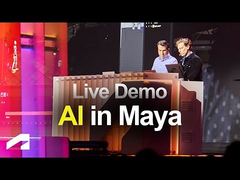 AI in Maya: Autodesk CEO & Animation Product Manager Demo MotionMaker, FaceAnimator & More