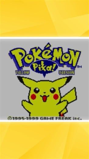 ⚡Pika! ⚡ Pokémon Yellow Version: Special Pikachu Edition launched on the Game Boy 25-years ago today! This game returned Trainers to Kanto for more fun and adventure, with Pikachu following you around throughout your journey! Drop a 💛 for that loyal Mouse Pokémon. | Pokémon