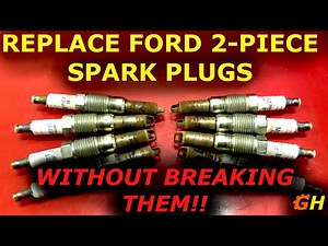 How To Replace Ford Two Piece Spark Plugs 4.6 & 5.4