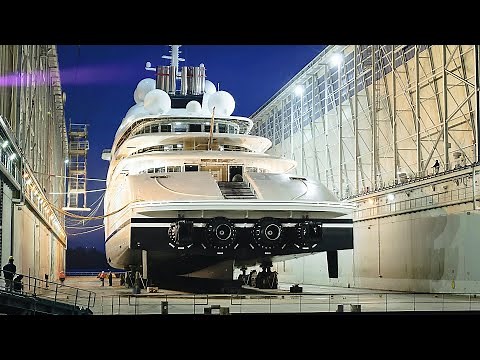 How does Lurssen shipyard build Superyachts? ✪ Factory Tour