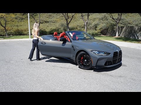 New 2024 BMW M4 x drive Convertible Competition Review Test Drive / 19/20" M Wheels / BMW Review