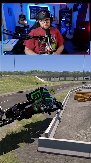 ATS: Explaining the No-Damage Mod… Then Immediately Proving Why We Need It 😂🚛 #simulatorgames #ats