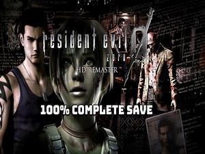 Resident Evil Ø HD Remaster 100% Complete Save file