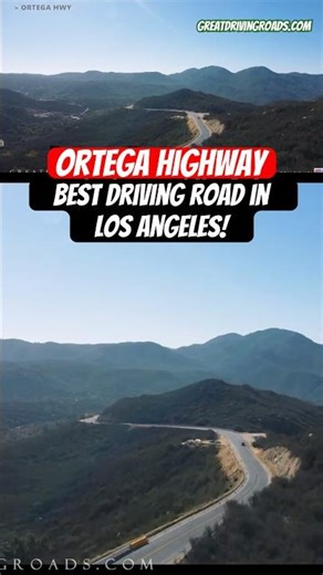 Ortega Highway: Best Driving Road in Los Angeles #curvyroads