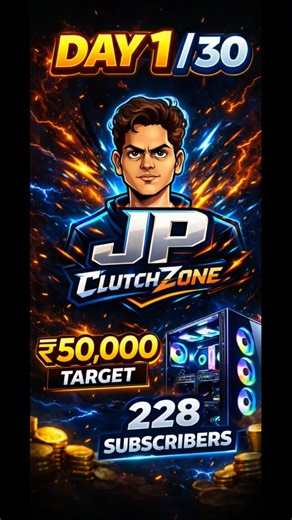 30 Days Gaming PC Challenge – Day 1 | Starting With 228 Subscribers