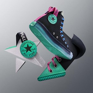 Zbliżająca się premiera, to uhonorowanie klasyki i dziedzictwa All Star--Chuck Taylor--oraz najnowszej technologii Converse CX zapewniającej komfort. Kolekcja Chuck Explore już niedługo w sprzedaży⭐️ | CONVERSE
